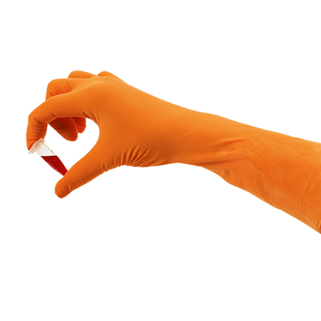 Thin Film Glove, ShieldSkin Orange, Thin Gloves