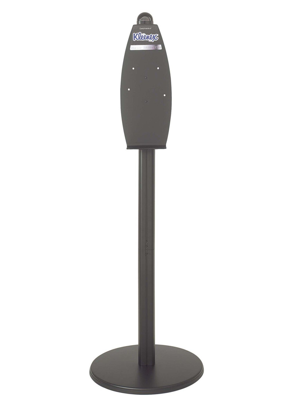 A Single Dark Grey 11430 Kleenex Dispenser Stand