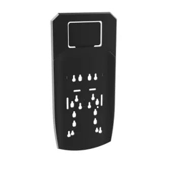 Wall Plate And MESSENGER™ Dispenser Station TRUE FIT™ Graphite 2181-GPH-18
