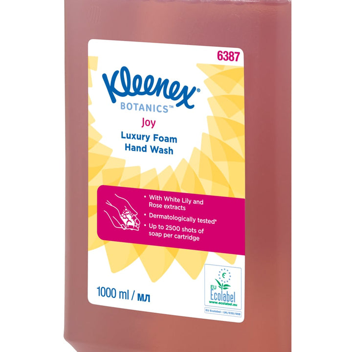 6387 Kleenex® Botanics™ Joy Luxury Foam Hand Wash - 1 Litre / 6 Packs