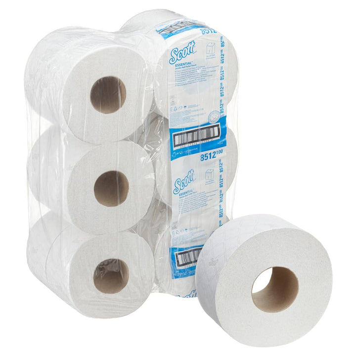 8512 Scott® Essential™ Toilet Tissue - Jumbo / White