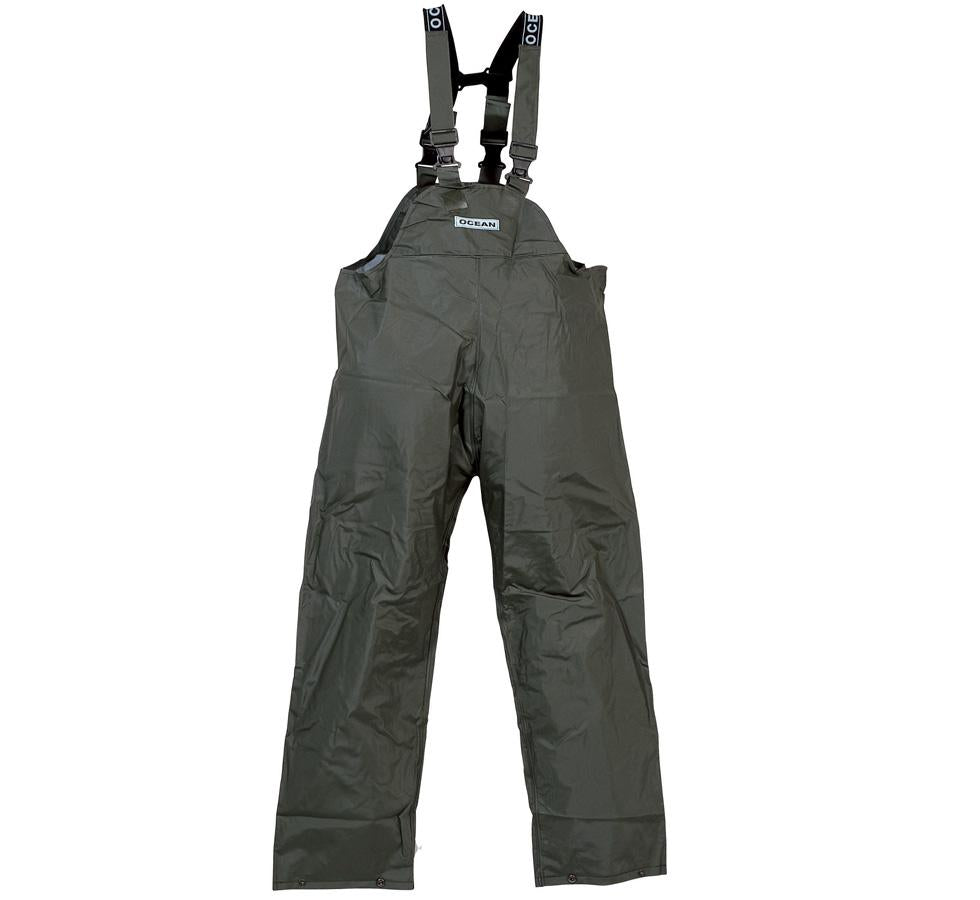 An Olive Ocean Budget Bib & Brace Trouser with Black Braces - Sentinel Laboratories Ltd
