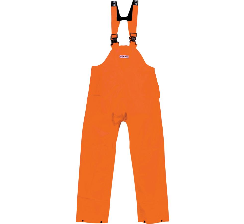 Bright Orange Ocean Budget Bib & Brace Trouser - Sentinel Laboratories Ltd