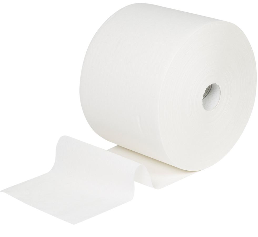 A Single White Paper 7202 WYPALL* L10 Extra+ Wipers, Large Roll - Sentinel Laboratories Ltd