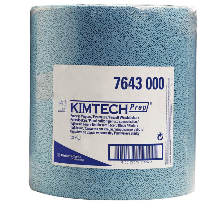 Roll of Blue 7643 KIMTECH* Process Wipers - Sentinel Laboratories Ltd