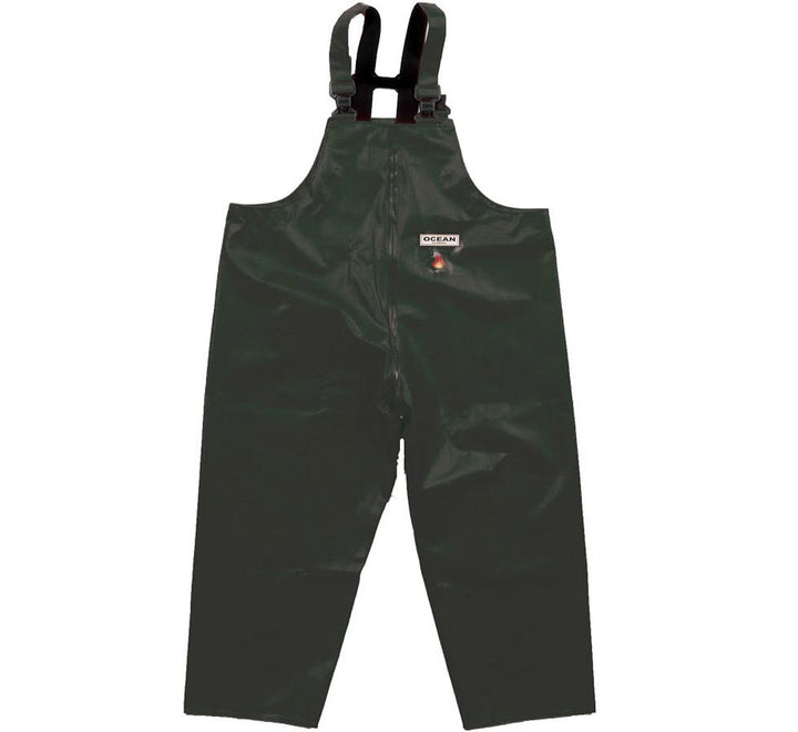 An Olive Ocean Hurricane Bib & Brace Trouser with Black Braces - Sentinel Laboratories Ltd