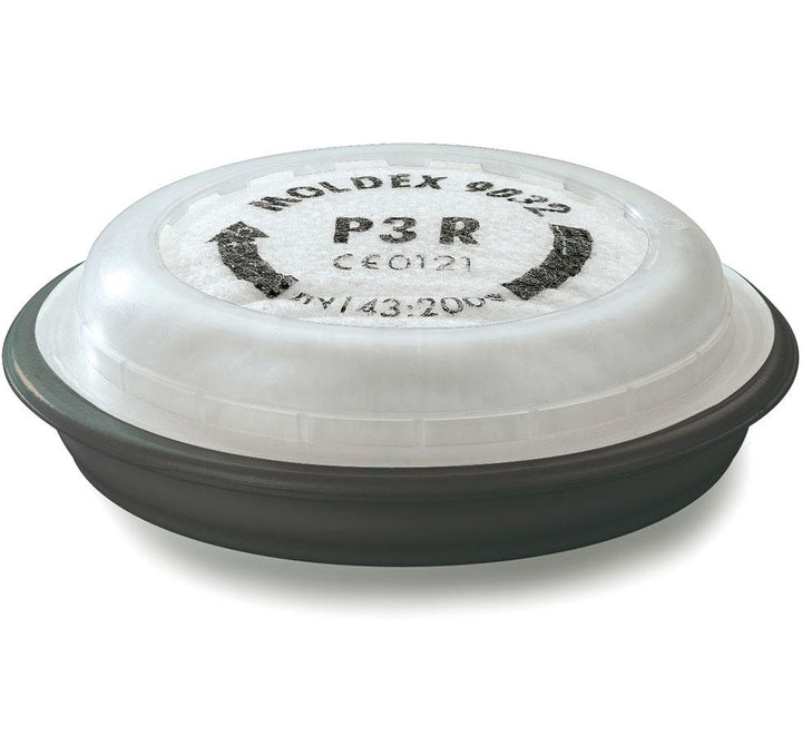 White and Grey 9032 P3 R and Ozone Particulate Filter with Black Text - Sentinel Laboratories Ltd