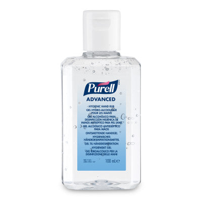 9661-24 PURELL® Advanced Hygienic Hand Rub 100 ml Flip Top Bottle
