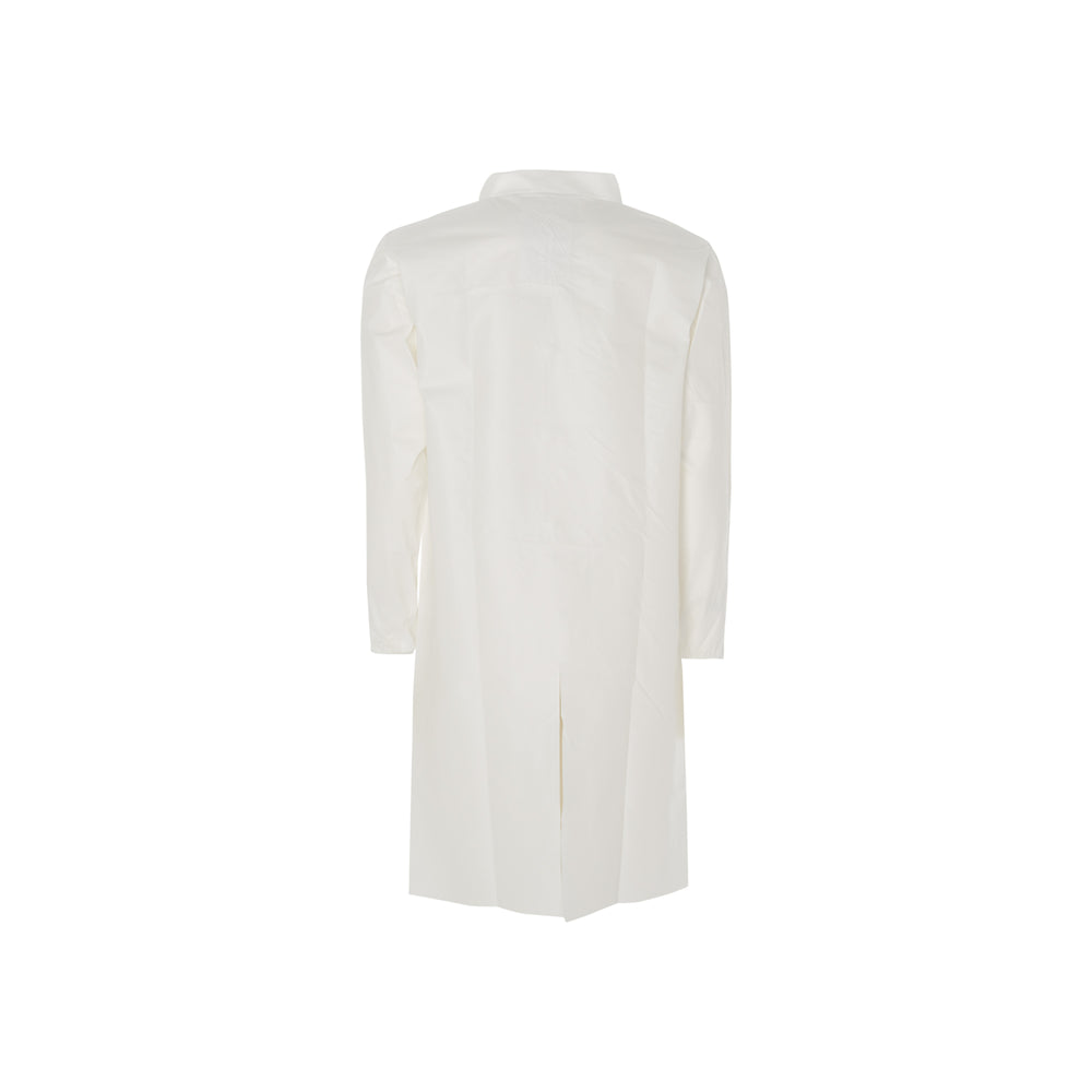 A White 97700 Lab Coat Coverall