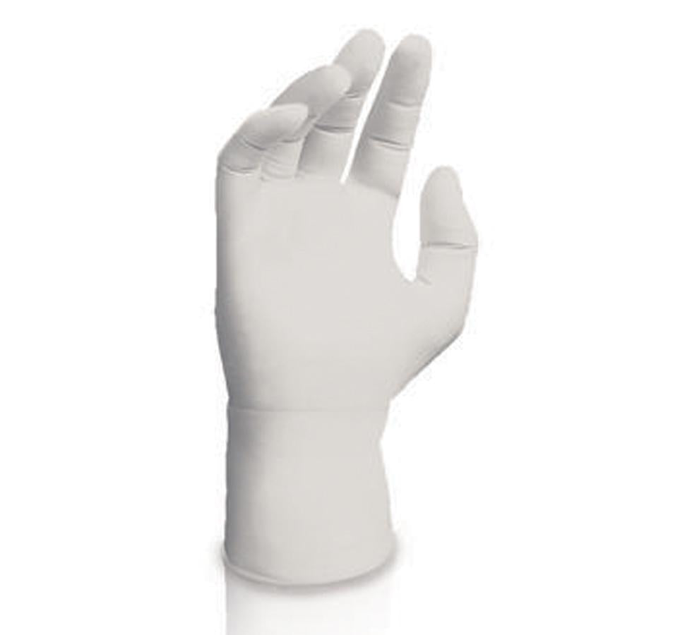 A Single White KIMTECH* STERLING* Nitrile Glove - 24cm Ambidextrous - 99210 - Sentinel Laboratories Ltd
