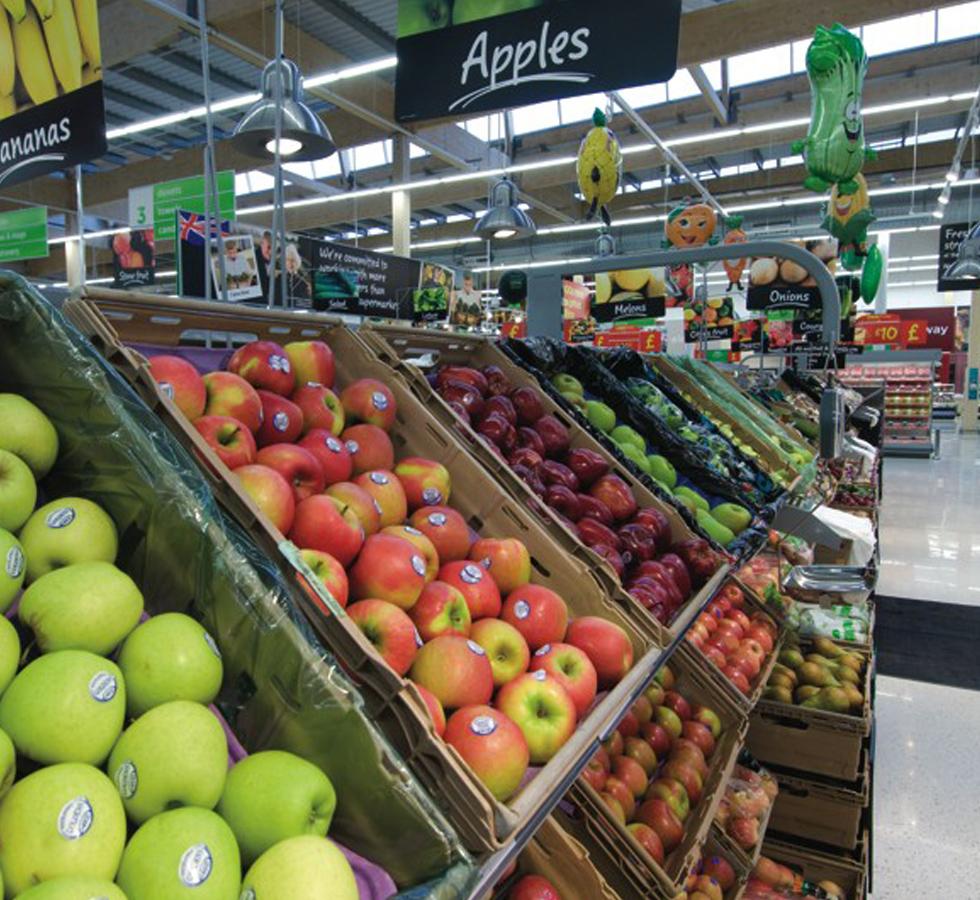 Supermarket fruit stall - Food Safety for Retail - Level 1 - Sentinel Laboratories Ltd