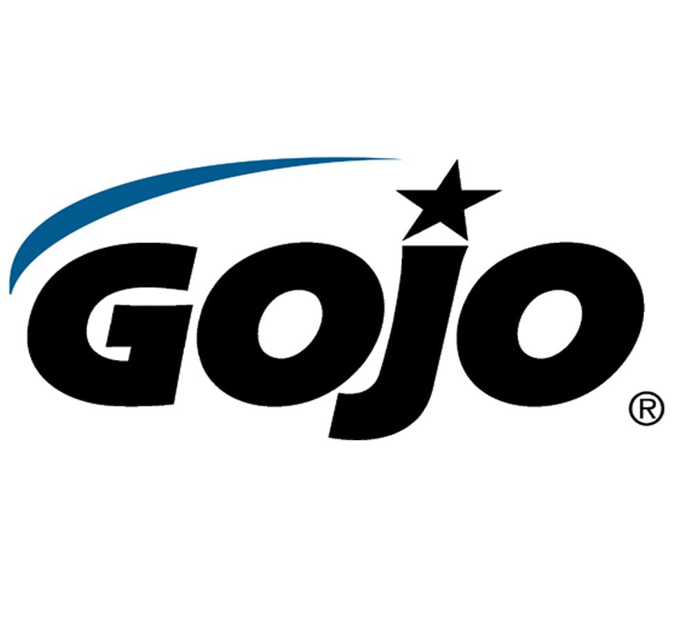 Black and Blue GOJO Branding on 1384-04 GOJO® LTX-7™ Dispenser, Grey/White - Sentinel Laboratories Ltd