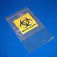 SBH55 Biohazard Grip Seal Specimen Bags - 5.5" x 5.5" - Sentinel Laboratories Ltd