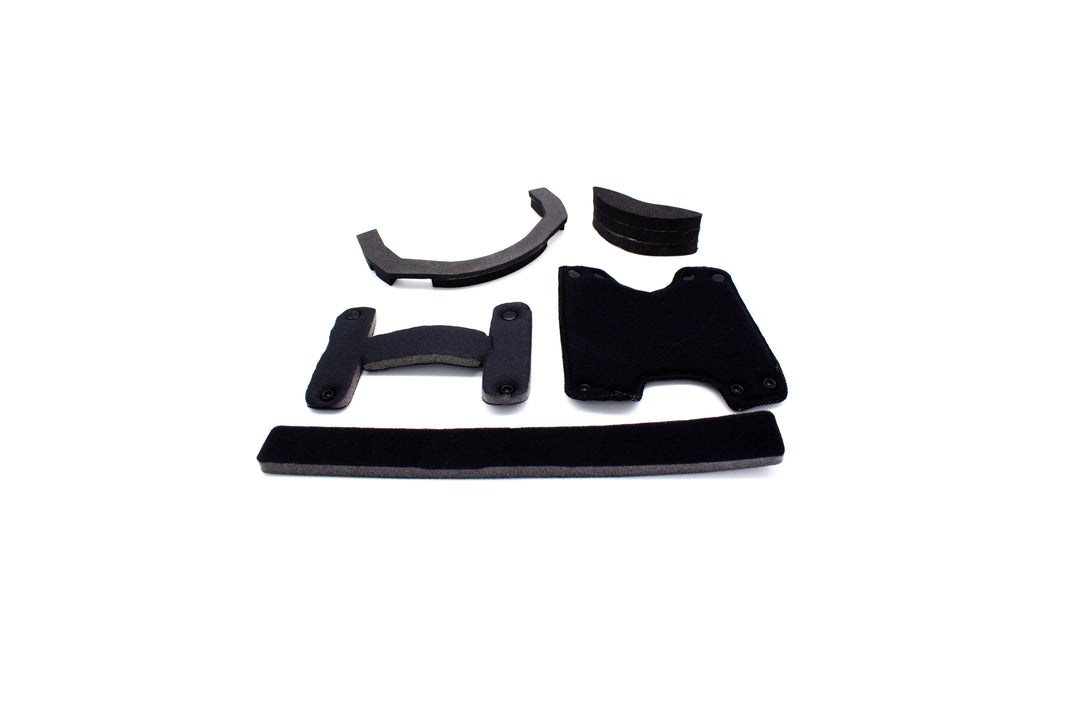 A Black PureFlo PF3000-03-007 Comfort Pad Kit