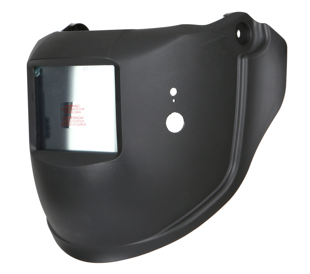 A Dark Grey and Clear PF3000-03-073 PureFlo Unit Welding Visor