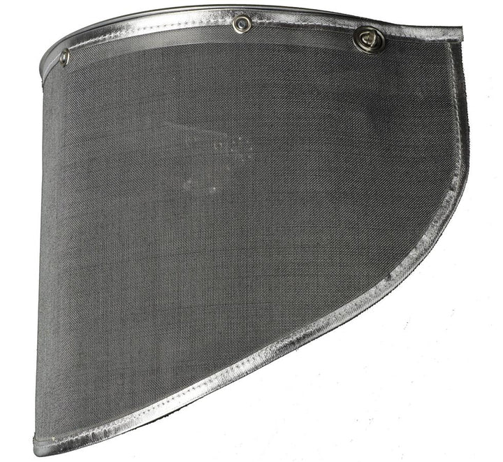 Grey PureFlo™ ESM Respirator Face Shield Metal Mesh Visor - Sentinel Laboratories Ltd