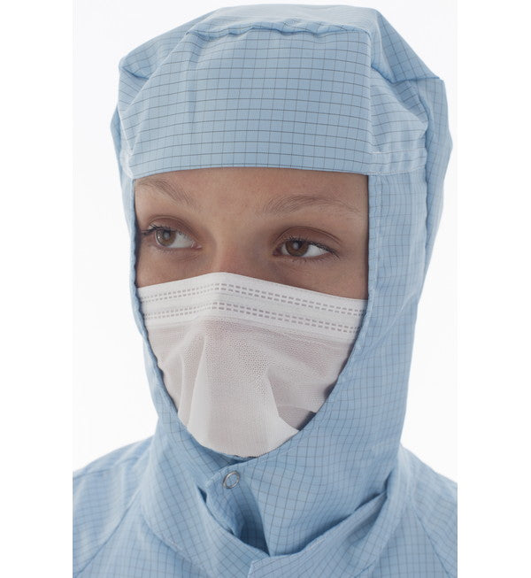 BioClean Coolflow™ Cleanroom Non-Sterile Face Veil - BFV04