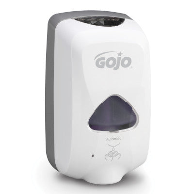 White and Grey 2739-12 GOJO® TFX™ Touch Free Dispenser, 1200ml - White - Sentinel Laboratories Ltd
