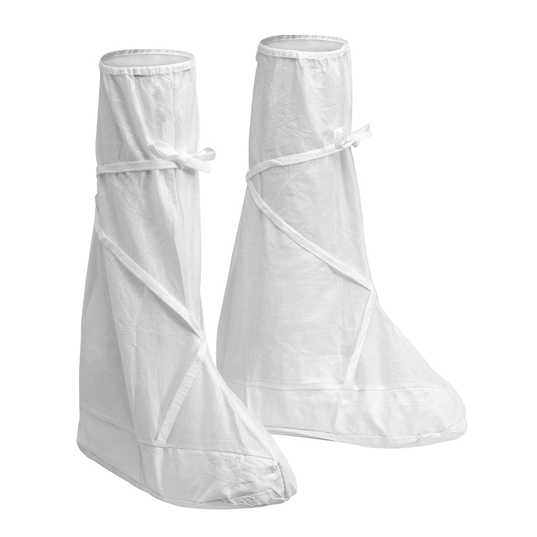 A Pair of White 31683/31696 KIMTECH* A5 Sterile Boots - Vinyl Foot - Sentinel Laboratories Ltd