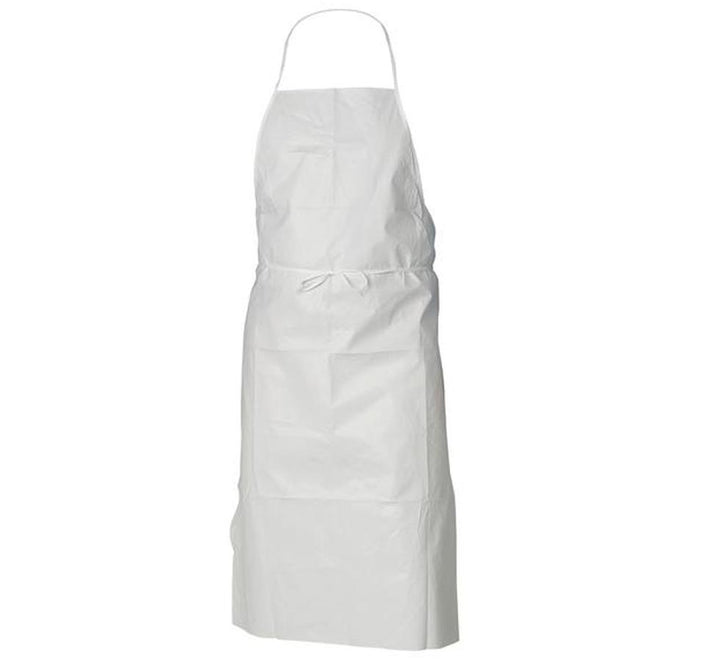 Single White Tied 44481 KLEENGUARD* A40 Light Duty Short Apron, White - Universal - Sentinel Laboratories Ltd
