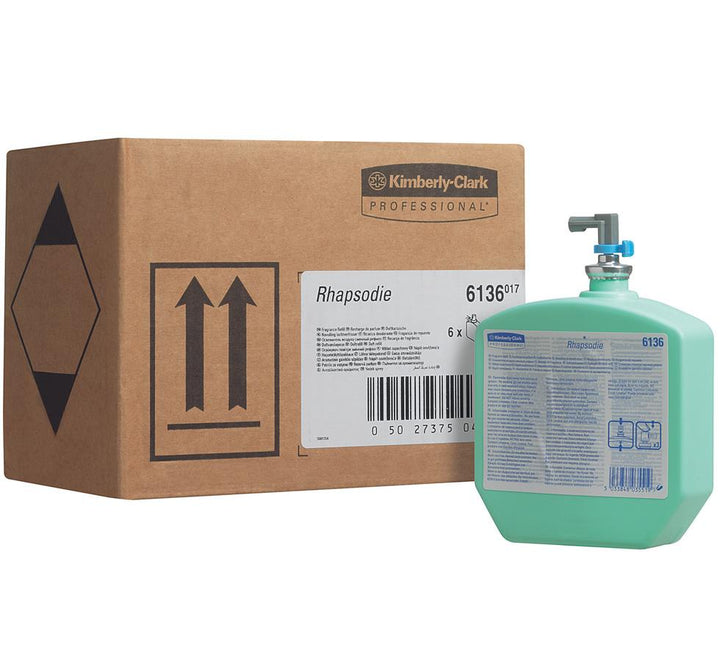 Box of 6136 KIMBERLY-CLARK PROFESSIONAL* MELODIE Air Care, 310ml, Regular Refill - Green - Sentinel Laboratories Ltd