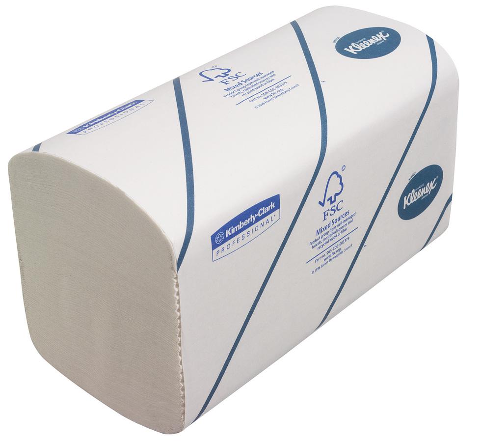 Pack of White 6789 KLEENEX® ULTRA Hand Towels, Interfolded/Small - White and Blue Pack Design - Sentinel Laboratories Ltd