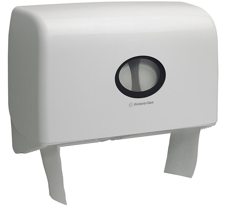 Single 6947 AQUARIUS* Toilet Tissue Dispenser, Mini Jumbo - White - Sentinel Laboratories Ltd
