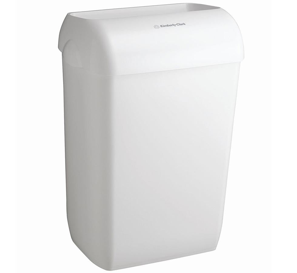 6993 AQUARIUS* Washroom Bin/Disposer - White - Sentinel Laboratories Ltd