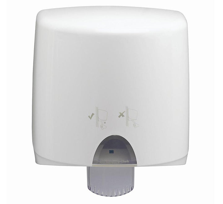 Empty 7017 AQUARIUS* Centrefeed Dispenser - White - Sentinel Laboratories Ltd