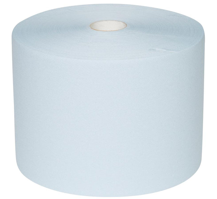 A Single Paper 7200 WYPALL* L10 Extra+ Wipers, Large Roll - Blue - Sentinel Laboratories Ltd