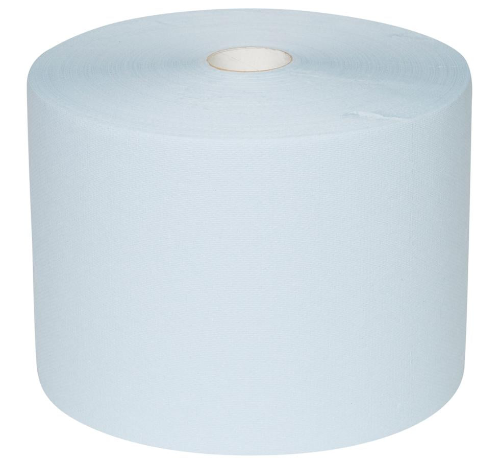 A Single Paper 7200 WYPALL* L10 Extra+ Wipers, Large Roll - Blue - Sentinel Laboratories Ltd