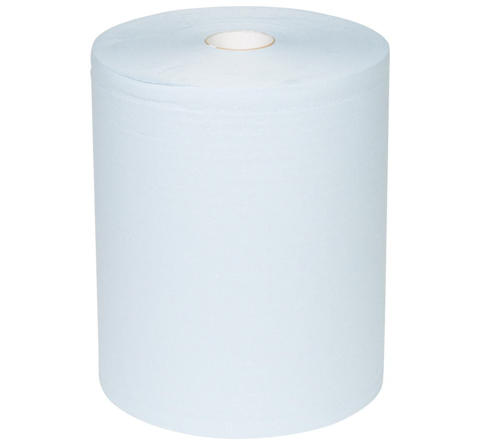 A Long Light Blue Paper 7301 WYPALL* L20 Extra Wipers, Large Roll - Blue - Sentinel Laboratories Ltd