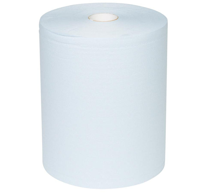 A Long Light Blue Paper 7301 WYPALL* L20 Extra Wipers, Large Roll - Blue - Sentinel Laboratories Ltd