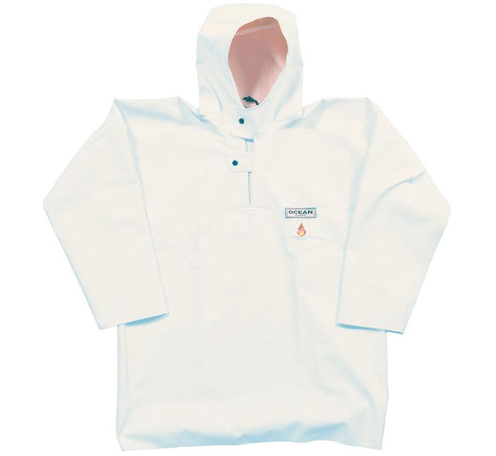 A White Ocean Hurricane Hooded Smock - Sentinel Laboratories Ltd