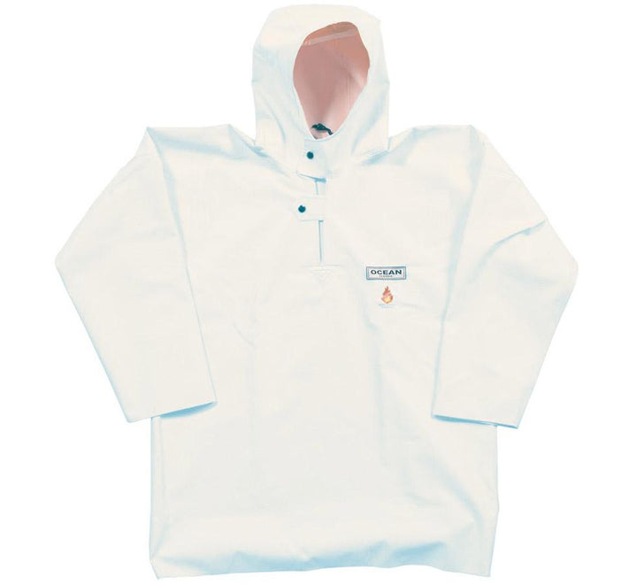 A White Ocean Hurricane Hooded Smock - Sentinel Laboratories Ltd