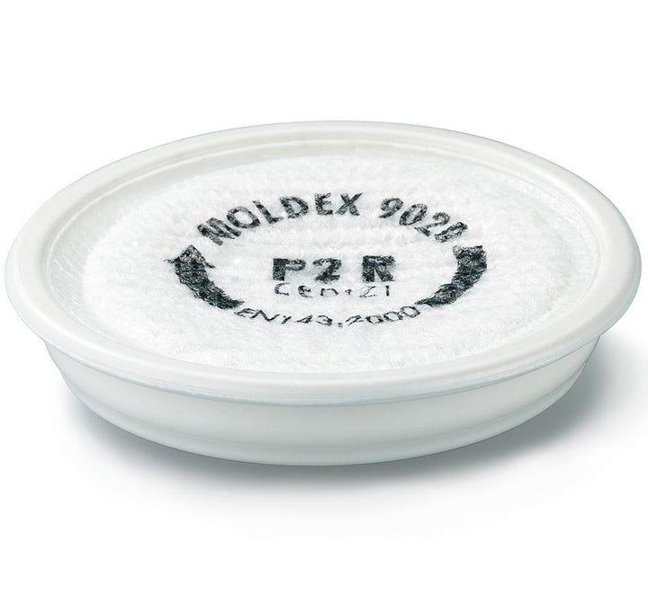 White Moldex 9020 P2 R Particulate Filter Black Text - Sentinel Laboratories Ltd