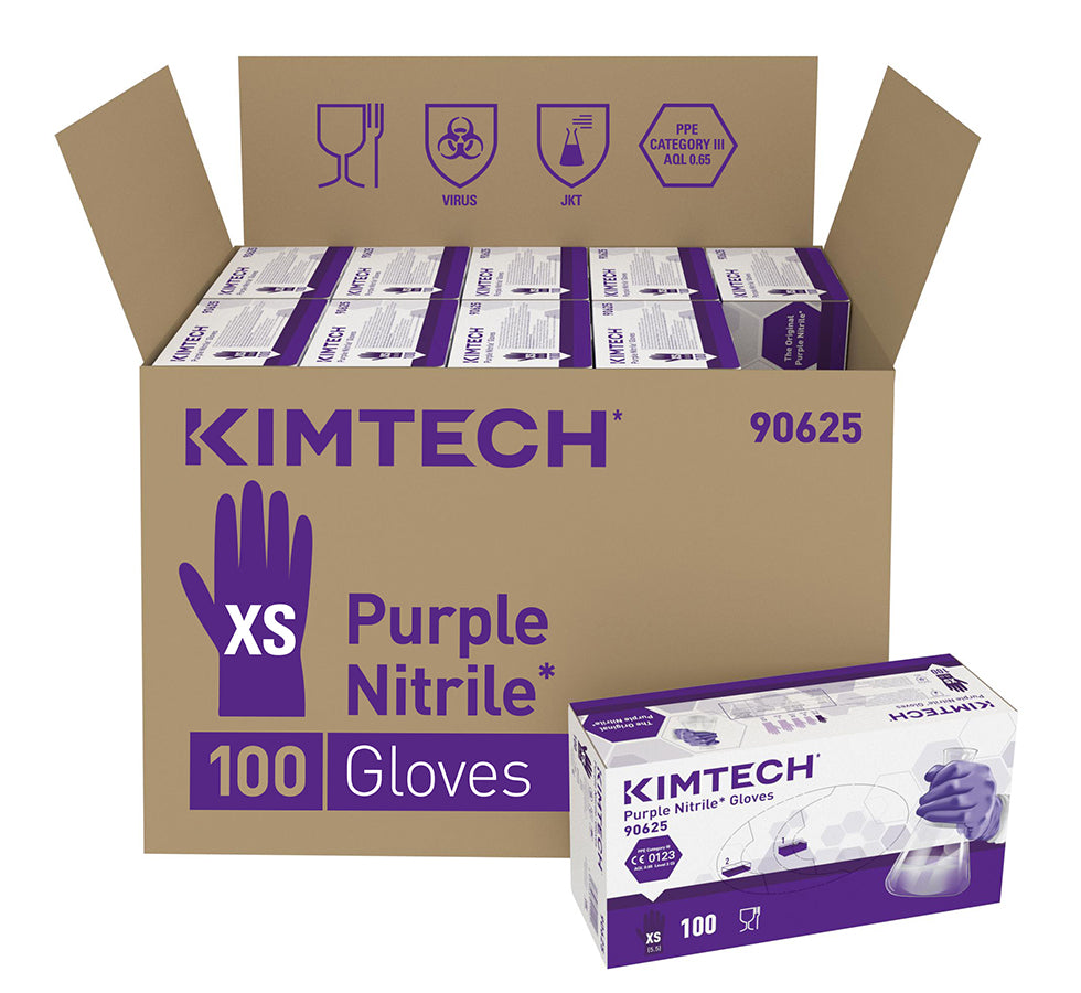 kimtech handschuhe Kimtech Purple Nitrile Gloves 90625