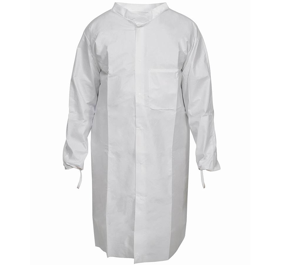 White KIMTECH SCIENCE* A7 P+ Lab Coat - White Background - Sentinel Laboratories Ltd