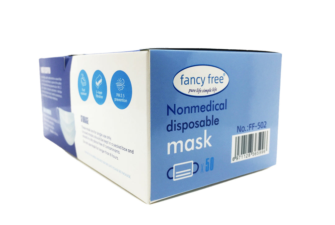 Adults Non Medical Disposable Face Masks (Box of 50)