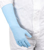 BioClean Nerva™ Non-Sterile 400mm Length Nitrile Gloves - Blue