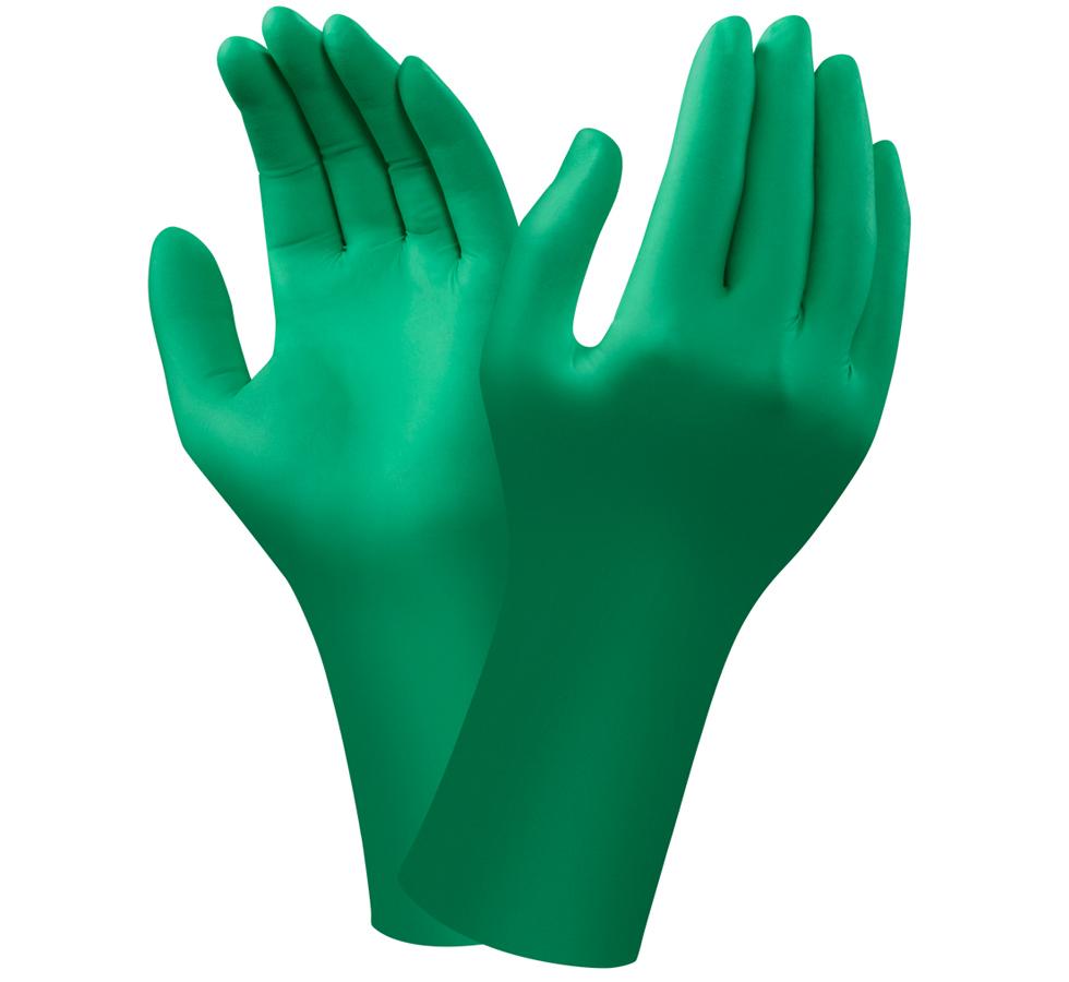 Pair of Green DERMASHIELD® 73-711 Gloves - Sentinel Laboratories Ltd
