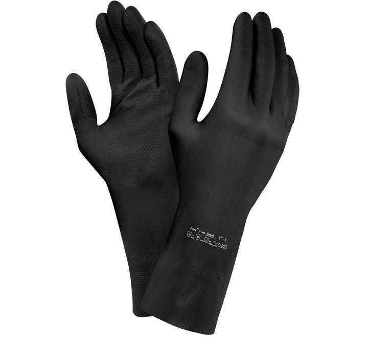 A Pair of Black Long Length Cuff EXTRA™ 87-950 Gloves - Sentinel Laboratories Ltd