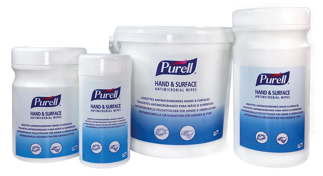 92100-12 PURELL® Hand & Surface Antimicrobial Wipes x100