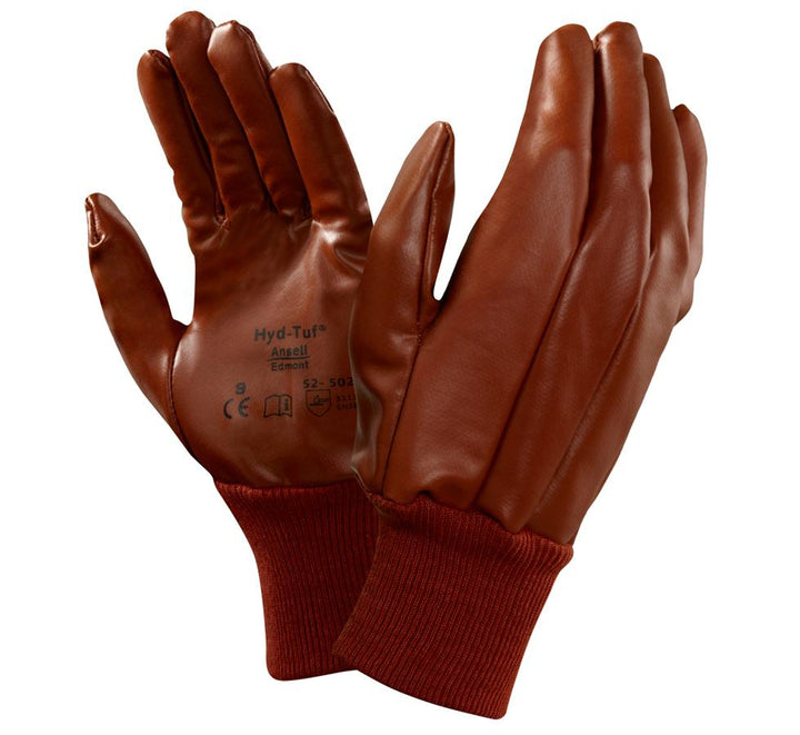 A Pair of Brown Leather HYD-TUF® 52-502 Gloves - Sentinel Laboratories Ltd