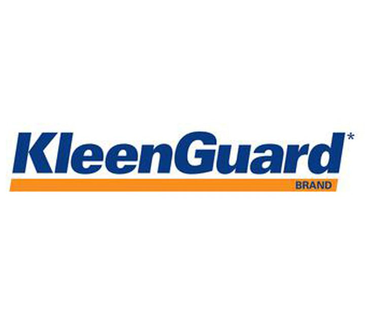 Blue and Orange Colour KleenGuard Logo Branding 44481 KLEENGUARD* A40 Light Duty Short Apron, White - Universal - Sentinel Laboratories Ltd