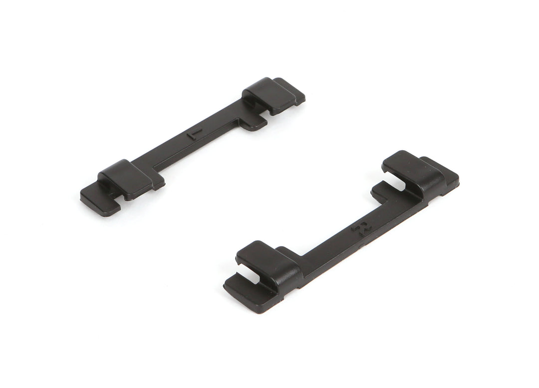 A Set of Black PureFlo PF3000-03-016 Faceshield Clips