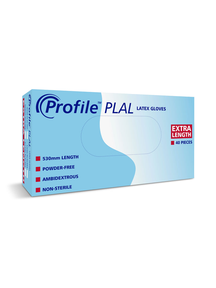 Nitritex™ Profile PLAL™ Latex Ambidextrous Natural Gloves - PLAL