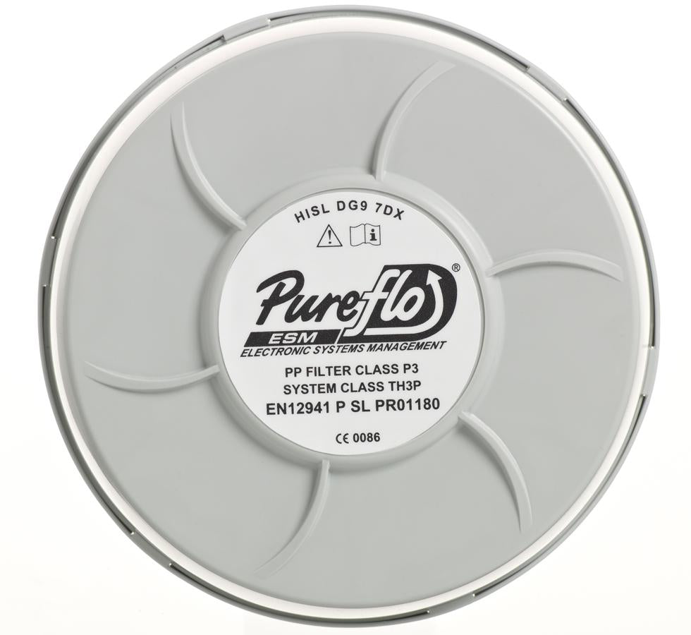 Grey PR01020SP PureFlo™ High Efficiency P3 Filter - White and Black Label - Sentinel Laboratories Ltd