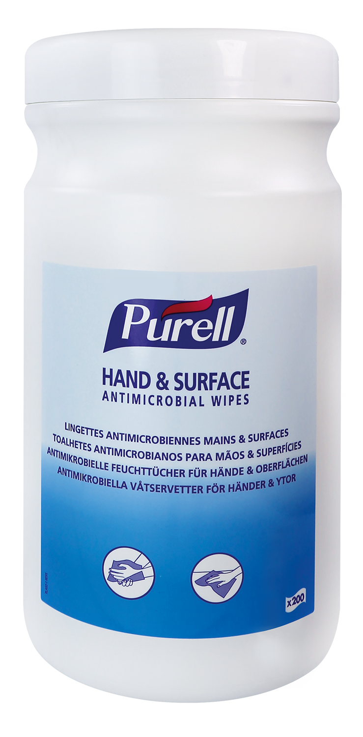 92200-06 PURELL® Hand & Surface Antimicrobial Wipes x200
