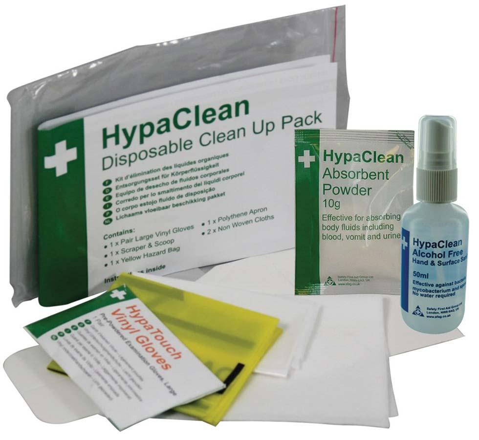 Assorted Evolution Body Fluid Disposal Kit Refill - HypaClean - Sentinel Laboratories Ltd